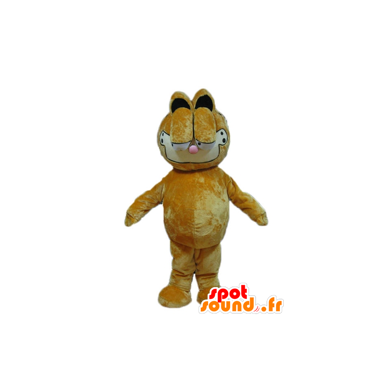 Garfield mascotte, de beroemde oranje kat cartoon - MASFR23734 - Garfield Mascottes