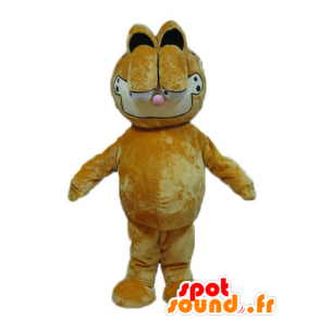 Garfield μασκότ, διάσημη πορτοκαλί γάτα κινούμενων σχεδίων - Μασκότ Γκάρφιλντ - MASFR23734 - SpotSound.fr