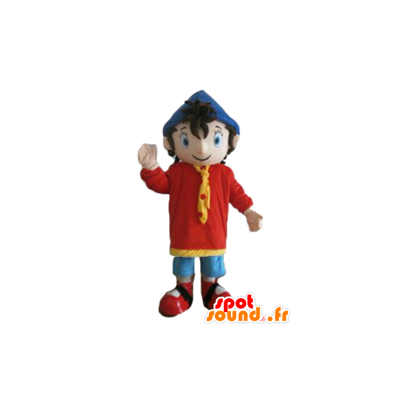 Noddy μασκότ, διάσημο χαρακτήρα κινουμένων σχεδίων - MASFR23736 - διασημότητες Μασκότ