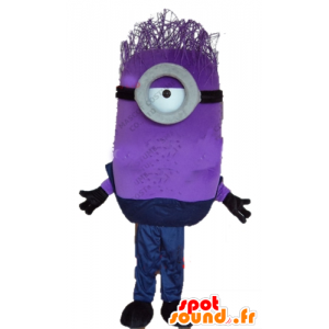 Purple Minion maskot, karakter af mig, grim og grim - Spotsound