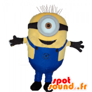 Mascot Minion, berømte gule tegneseriefigur - MASFR23740 - kjendiser Maskoter