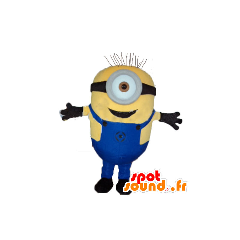 Mascotte de Minion, célèbre personnage jaune de dessin animé - MASFR23740 - Mascottes Personnages célèbres