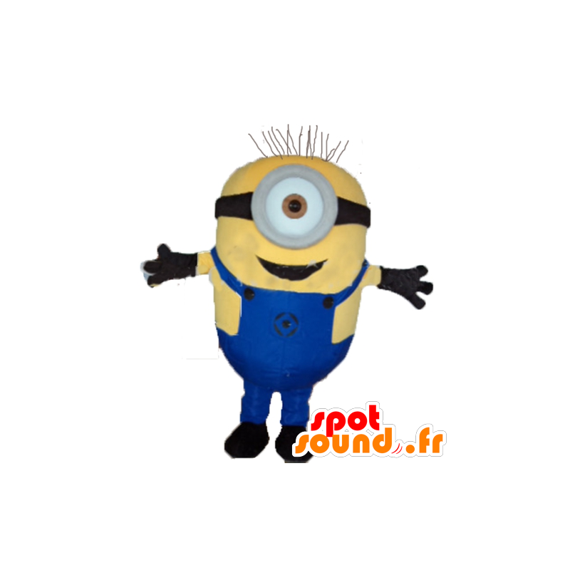 Minion mascot, famous yellow cartoon character - MASFR23740 - Mascots famous characters