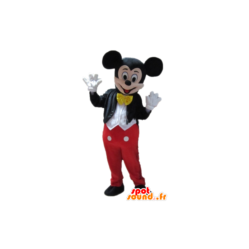 Mascotte de Mickey Mouse, célèbre souris de Walt Disney - MASFR23742 - Mascottes Mickey Mouse