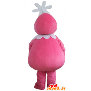 Mascot Barbabelle berømte rosa karakter Barbapapa - MASFR23748 - kjendiser Maskoter