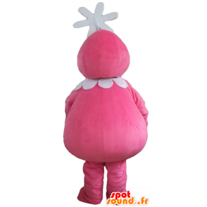 Maskot Barbabelle slavný růžový znak Barbapapa - MASFR23748 - Celebrity Maskoti