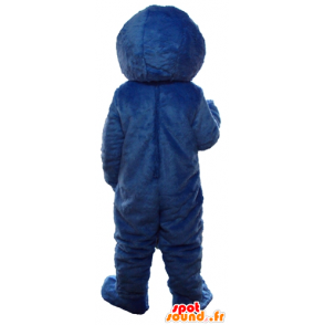 Mascotte d'Elmo, célèbre marionnette bleue de Rue Sésame - MASFR23749 - Mascottes 1 rue sesame Elmo