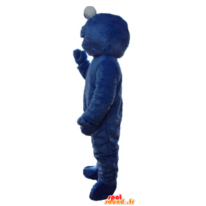 Mascotte d'Elmo, célèbre marionnette bleue de Rue Sésame - MASFR23749 - Mascottes 1 rue sesame Elmo