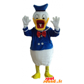 Donald Duck maskot, berömd anka klädd som en sjöman - Spotsound