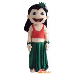 Lilo mascotte, famoso tahitiano Lilo e Stitch - MASFR23756 - Famosi personaggi mascotte