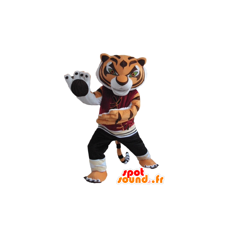 Tiger mascot, famous character of Kung Fu Panda - MASFR23762 - Mascots famous characters