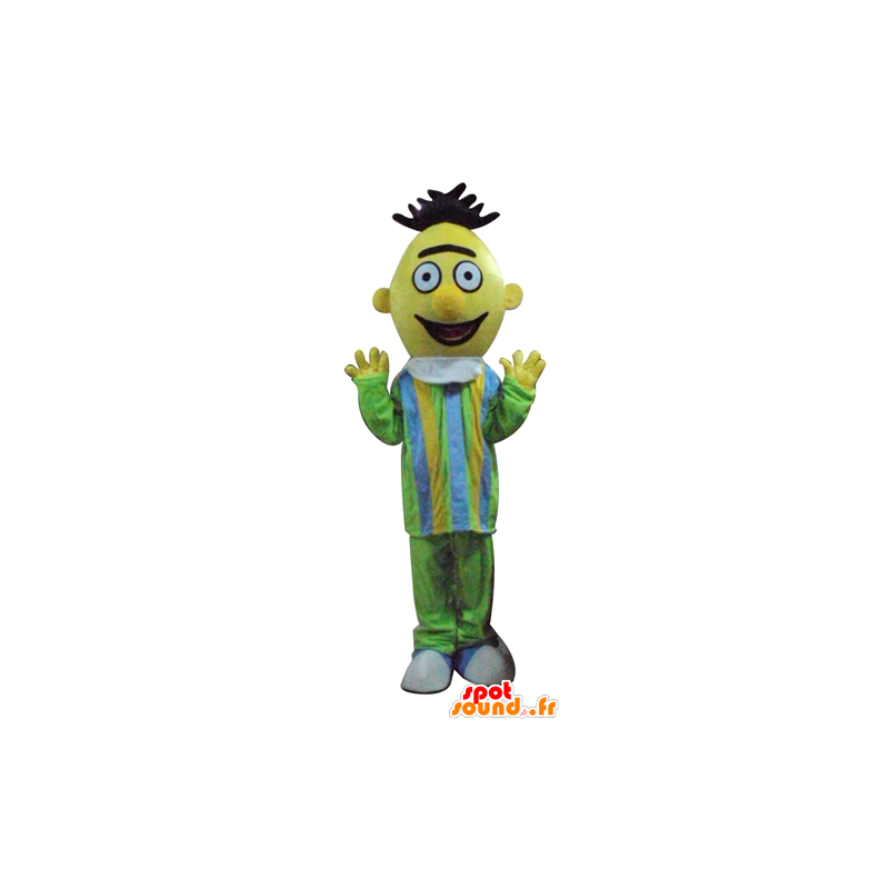 Mascotte Bart, de beroemde personage in de serie Sesamstraat - MASFR23763 - Celebrities Mascottes