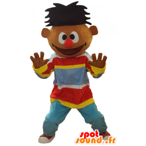 Mascot Ernest berømte dukke av Sesame Street - MASFR23764 - Maskoter en Sesame Street Elmo