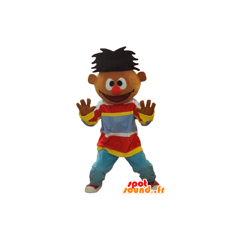 Mascot Ernest berømte dukke av Sesame Street - MASFR23764 - Maskoter en Sesame Street Elmo