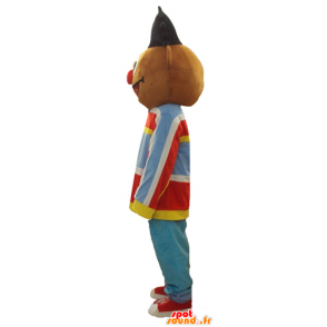 Mascotte d'Ernest, célèbre marionnette de Rue Sésame - MASFR23764 - Mascottes 1 rue sesame Elmo