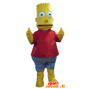 Bart Simpson maskot, berömd seriefigur - Spotsound maskot