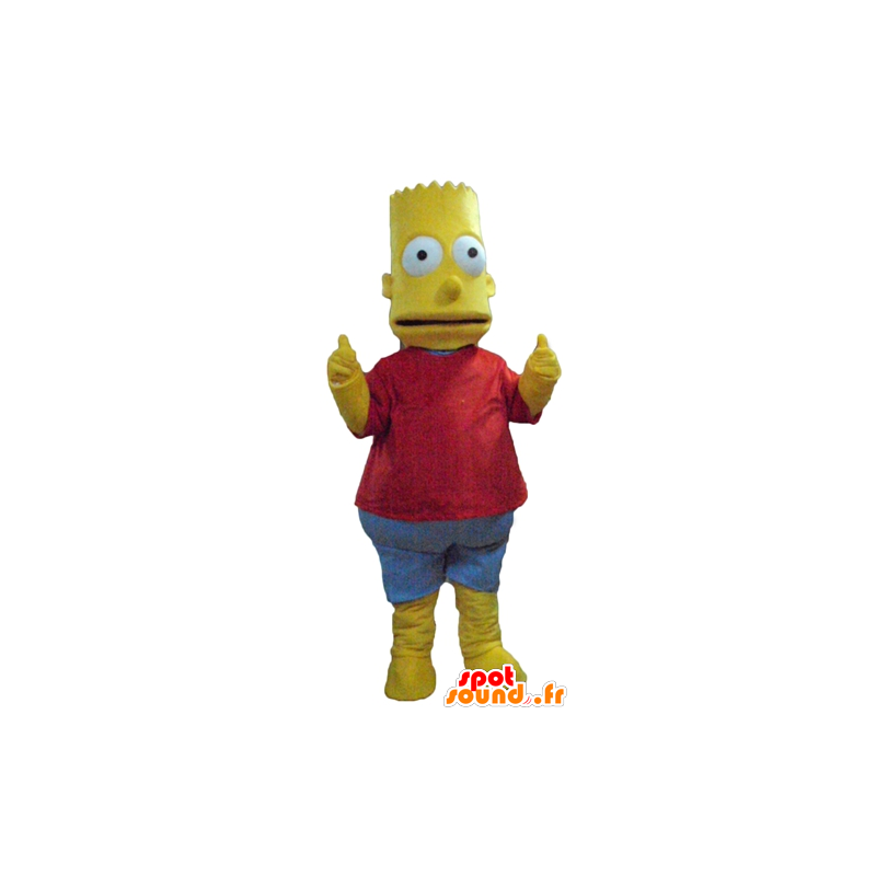 Bart Simpson mascotte, famoso personaggio dei fumetti - MASFR23767 - Mascotte Simpsons