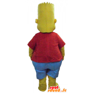Mascotte de Bart Simpson, célèbre personnage de dessin animé - MASFR23767 - Mascottes Les Simpson