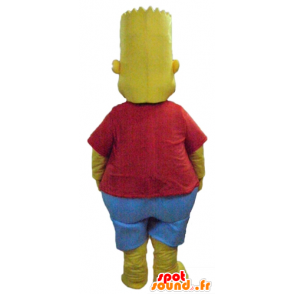Mascotte de Bart Simpson, célèbre personnage de dessin animé - MASFR23767 - Mascottes Les Simpson