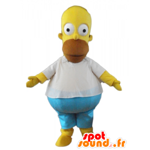 Homer Simpson maskot, berömd seriefigur - Spotsound maskot