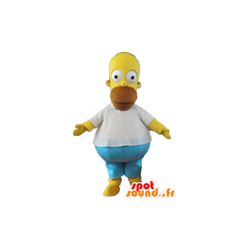 La mascota de Homer Simpson, el famoso personaje de dibujos animados - MASFR23770 - Mascotas de los Simpson