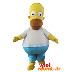 Homer Simpson maskot, berömd seriefigur - Spotsound maskot