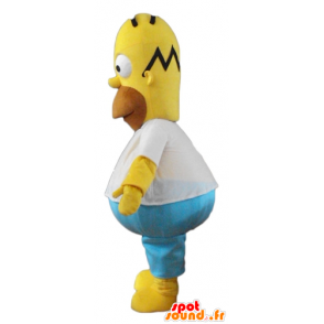 La mascota de Homer Simpson, el famoso personaje de dibujos animados - MASFR23770 - Mascotas de los Simpson