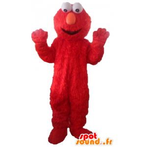 Elmo mascotte, il famoso burattino rosso Sesame Street - MASFR23773 - Sesamo Elmo di mascotte 1 Street