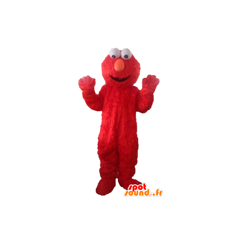 Elmo mascotte, de beroemde rode Sesame Street puppet - MASFR23773 - Mascottes 1 Sesame Street Elmo