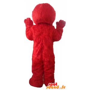 Elmo maskot, den berømte røde Sesame Street dukketeater - MASFR23773 - Maskoter en Sesame Street Elmo