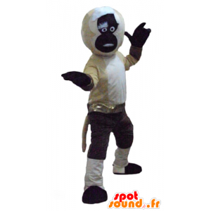 Mascot Master Monkey, tegnet Kung Fu Panda - MASFR23777 - Mascot pandaer
