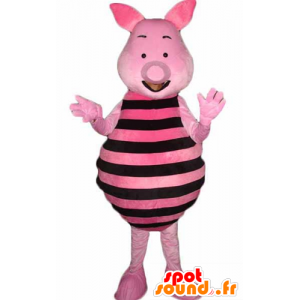 Mascotte de Porcinet, le célèbre cochon rose de Winnie l'ourson - MASFR23781 - Mascottes Winnie l'ourson