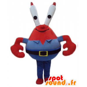 Mascot Mr. Crabs beroemde rode krab SpongeBob - MASFR23782 - Bob spons Mascottes