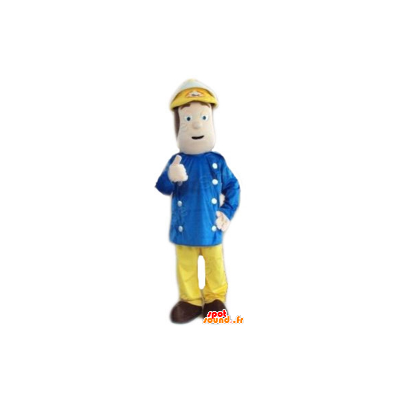 Mascot man, captain, sailor - MASFR23783 - Human mascots