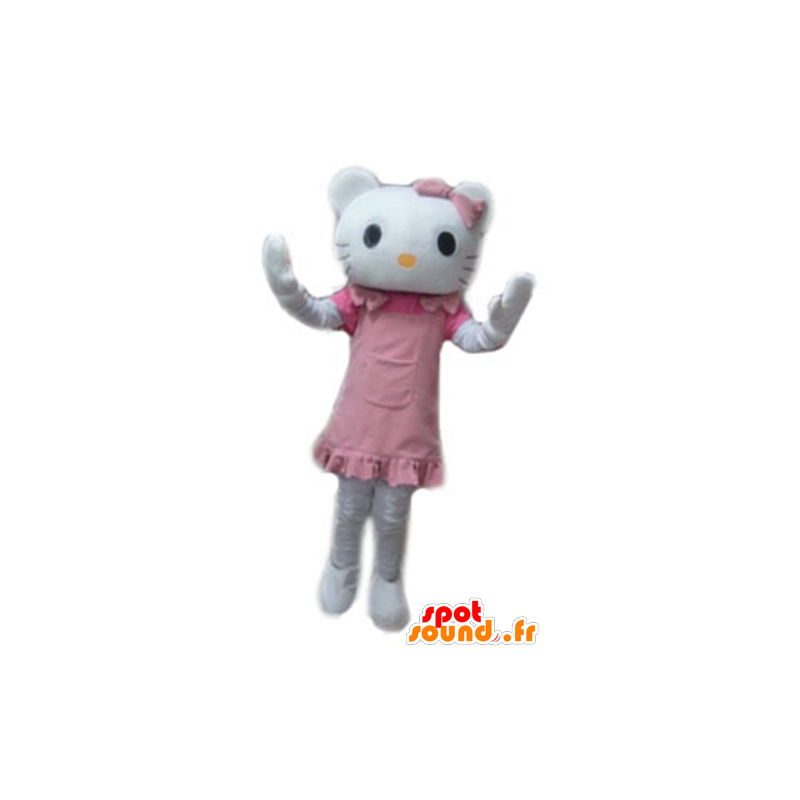 La mascota de Hello Kitty, el famoso dibujo animado del gato blanco - MASFR23784 - Mascotas de Hello Kitty