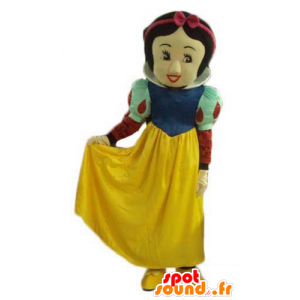 Maskot Snow White, slavný Disney princess - MASFR23785 - trpaslíci Maskoti září