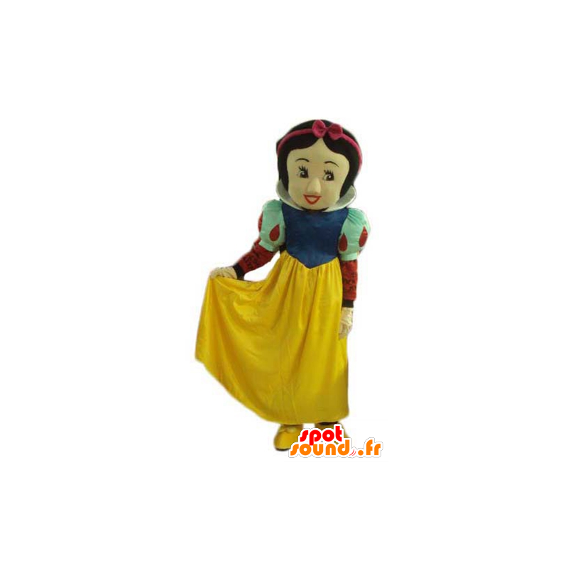 Maskot Snow White, slavný Disney princess - MASFR23785 - trpaslíci Maskoti září