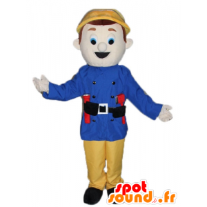 Mascot mann, vakt, brannmann - MASFR23792 - Man Maskoter