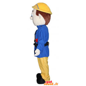 Homem mascote, guarda, bombeiro - MASFR23792 - Mascotes homem