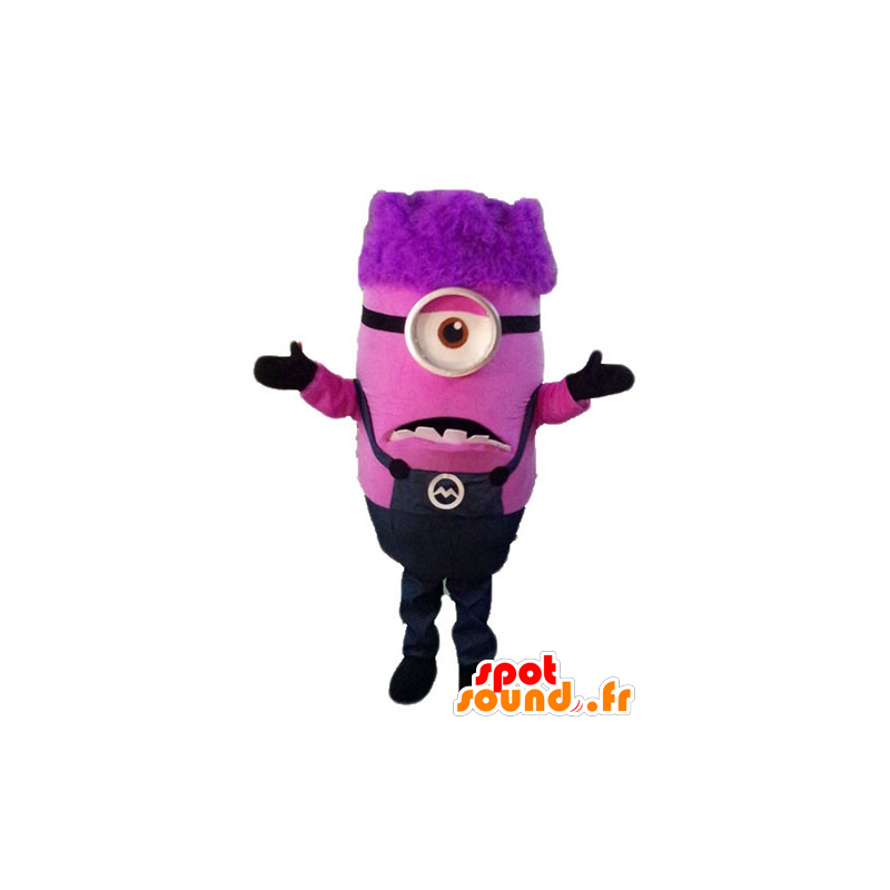 Minion pink mascot, character Me Despicable - MASFR23797 - Mascots famous characters