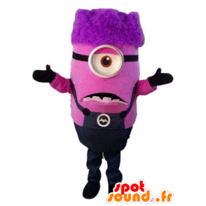 Mascot rosa Minion, caráter Despicable Me - MASFR23797 - Celebridades Mascotes