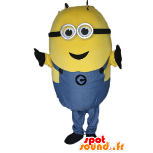 Mascot Minion, berømte gule tegneseriefigur - MASFR23801 - kjendiser Maskoter