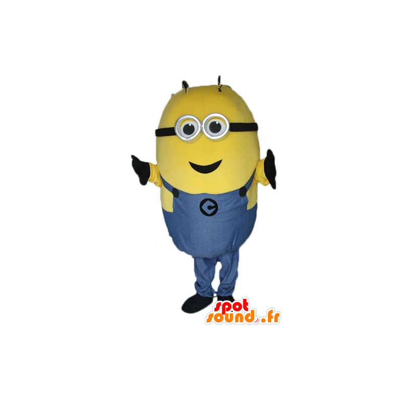 Mascot Minion, caráter amarelo famoso desenho animado - MASFR23801 - Celebridades Mascotes