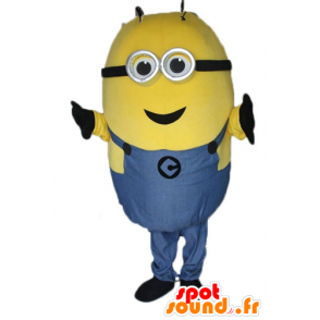 Mascot Minion, caráter amarelo famoso desenho animado - MASFR23801 - Celebridades Mascotes