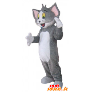 Tom maskotka, słynny szary i biały kot Looney Tunes - MASFR23802 - Mascottes Tom and Jerry