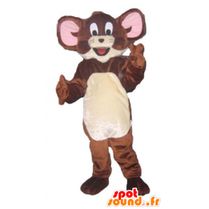 Jerry maskot, slavný hnědá myš Looney Tunes - MASFR23803 - Mascottes Tom and Jerry