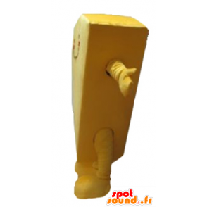 Pie mascota, pastel de amarillo, gigante - MASFR23829 - Mascotas de pastelería