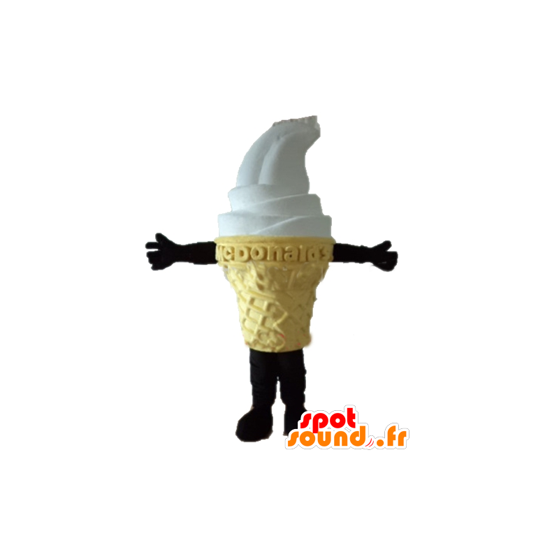 Cono gelato mascotte Mc Donald - MASFR23830 - Mascotte di fast food