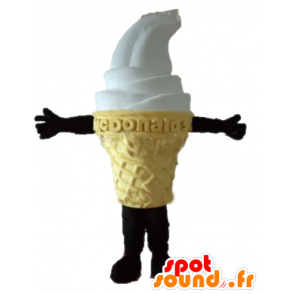Eis Kegel Maskottchen Mc Donalds - MASFR23830 - Fast-Food-Maskottchen