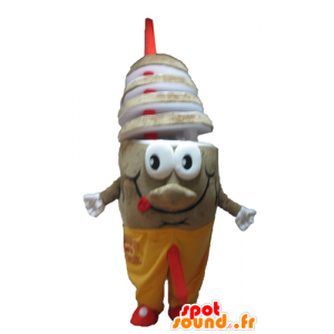 Maskotka napój owocowy - maskotka Chips stick - MASFR23834 - Fast Food Maskotki